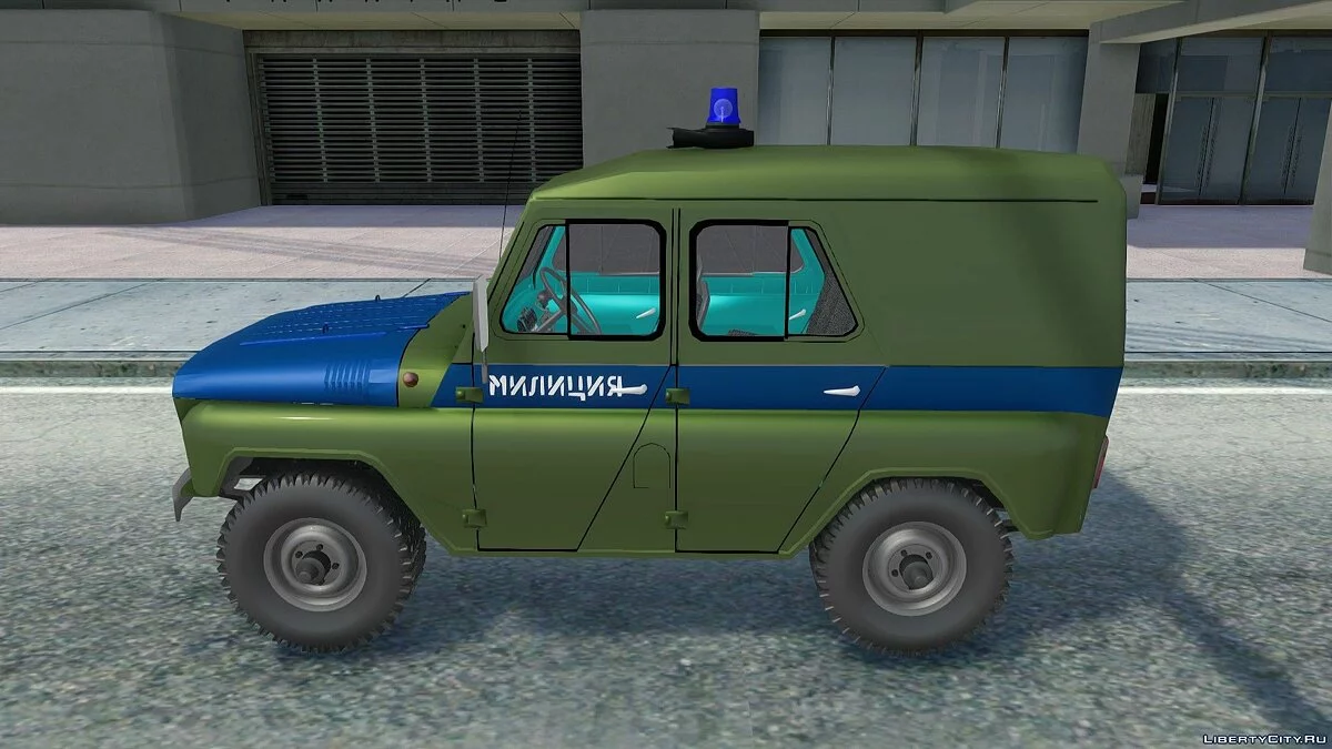 УАЗ-469 Милиция / GTA San Andreas