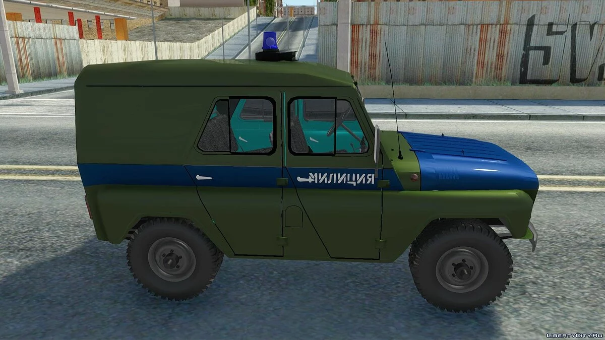 УАЗ-469 Милиция / GTA San Andreas