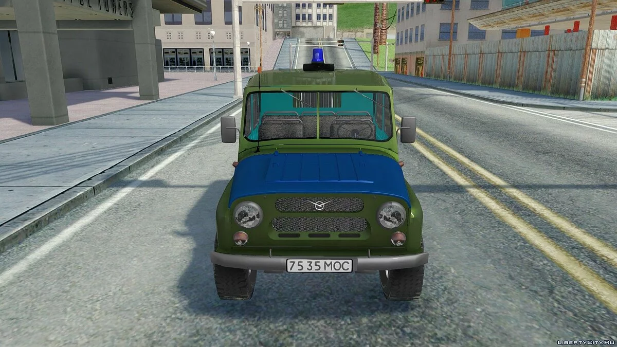 УАЗ-469 Милиция / GTA San Andreas
