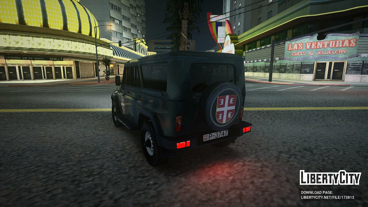 УАЗ-3153 Охотник Сербские Войска / GTA San Andreas