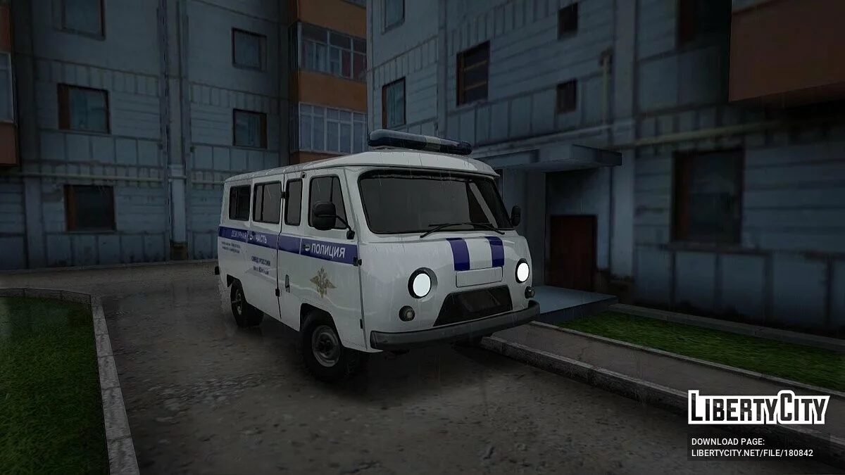 УАЗ Полиция и ФСИН России / GTA San Andreas