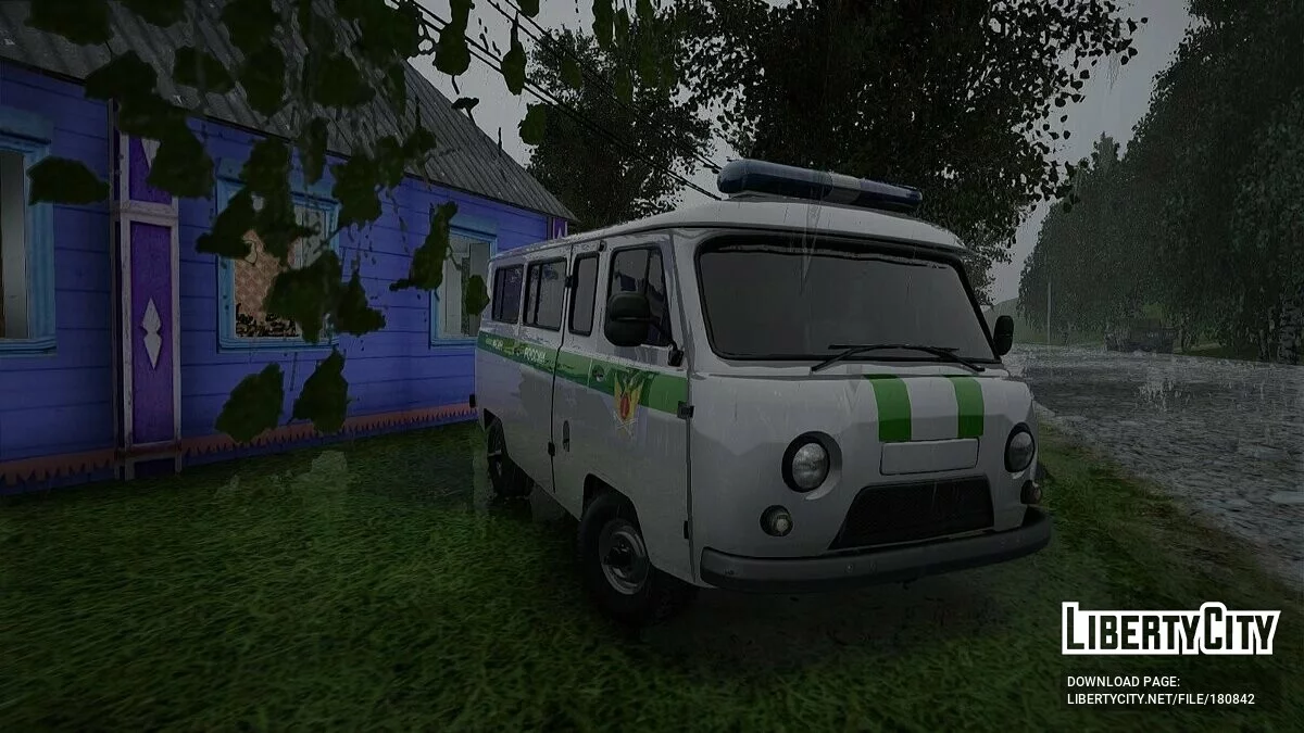УАЗ Полиция и ФСИН России / GTA San Andreas