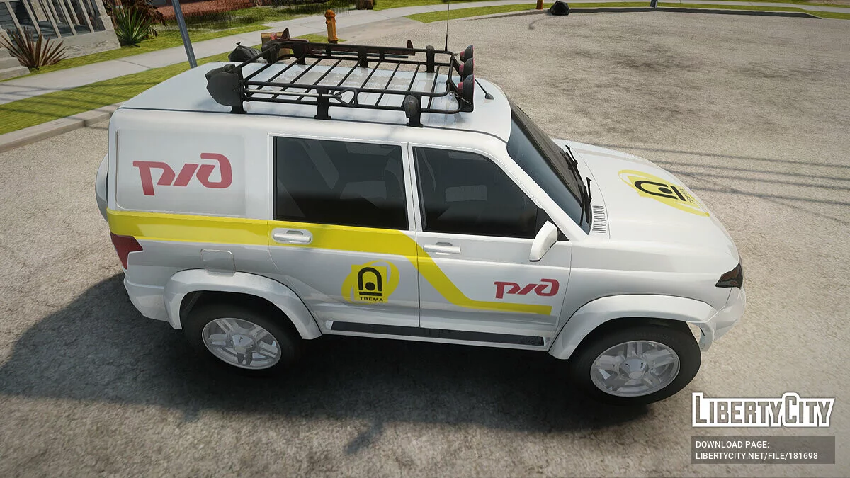 UAZ Patriot Путевой / GTA San Andreas