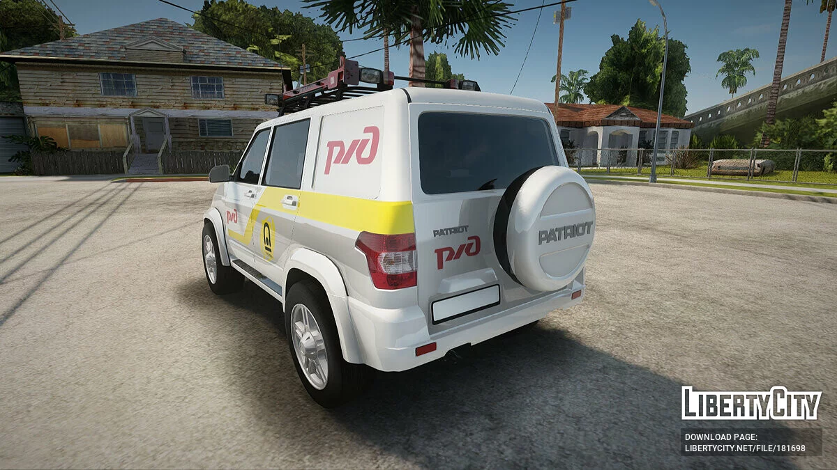 UAZ Patriot Путевой / GTA San Andreas