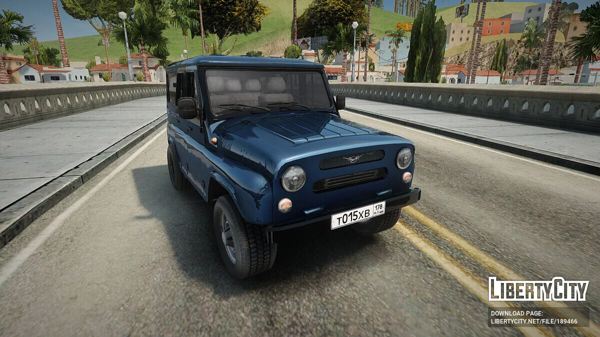 УАЗик от AcademeG / GTA San Andreas
