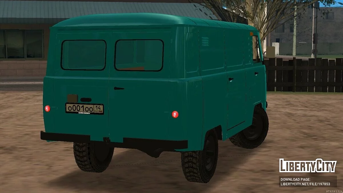 УАЗ-450 + CCD / GTA San Andreas
