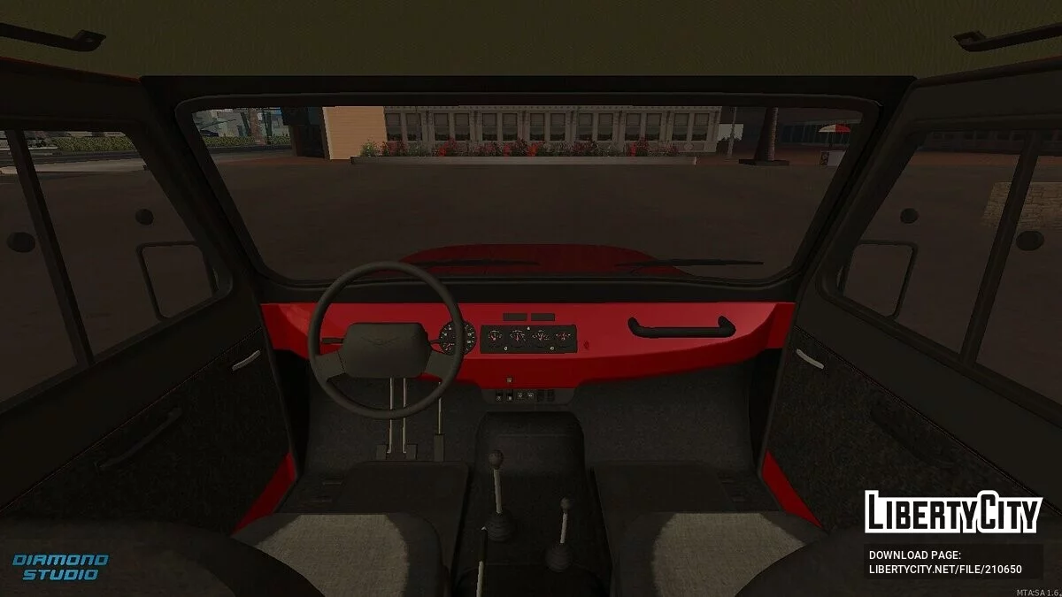 УАЗ Хантер + CCD / GTA San Andreas