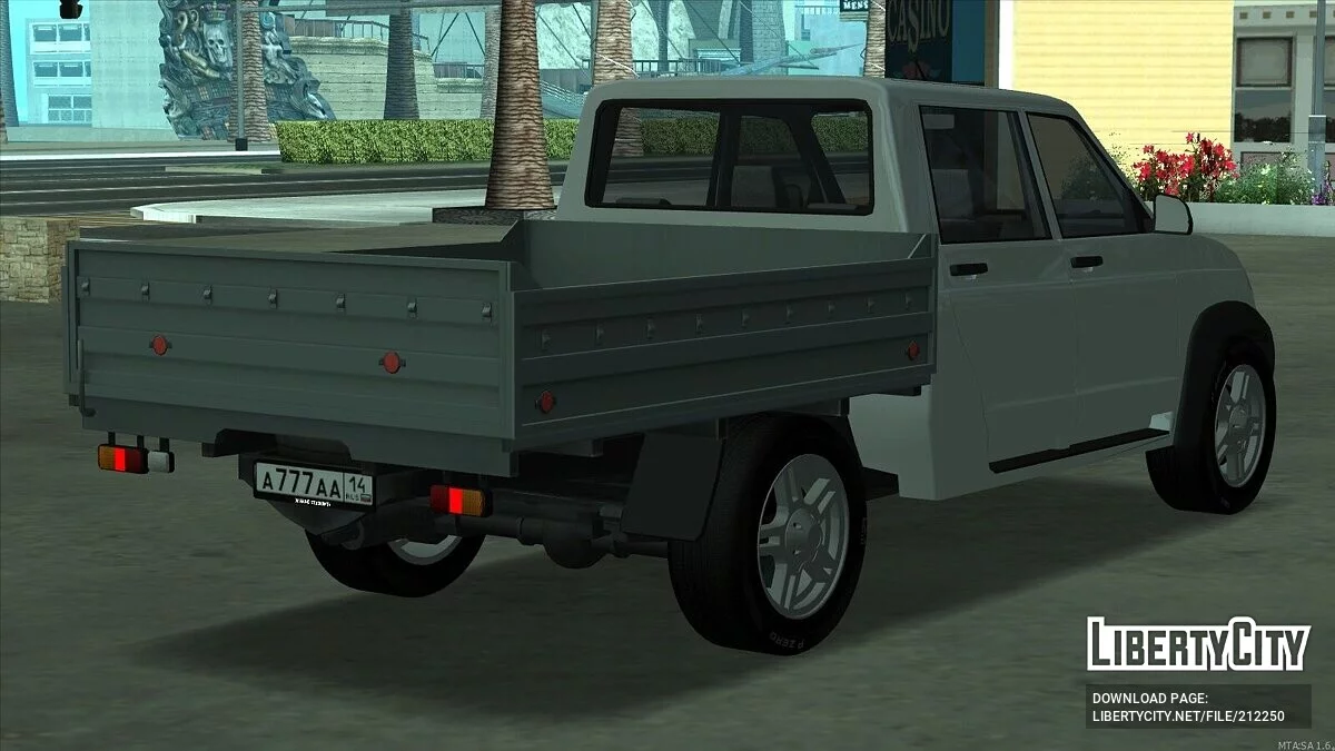 УАЗ Патриот Пикап + CCD / GTA San Andreas