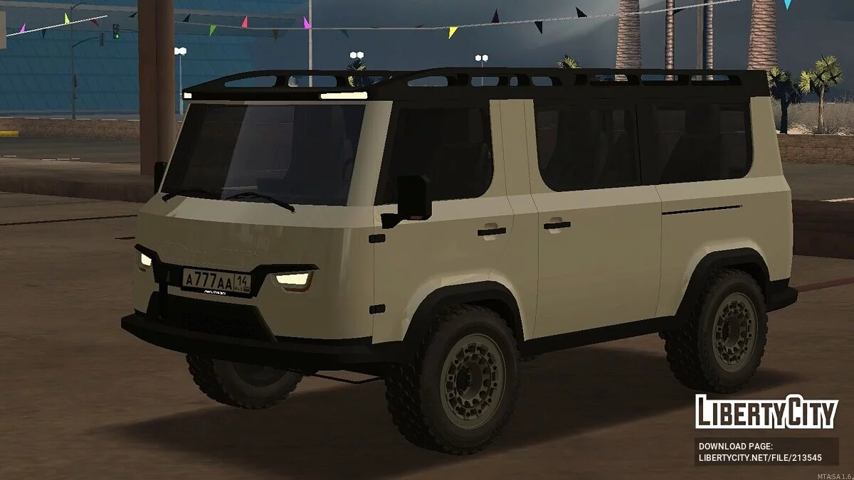 УАЗ 453 Буханка + CCD / GTA San Andreas