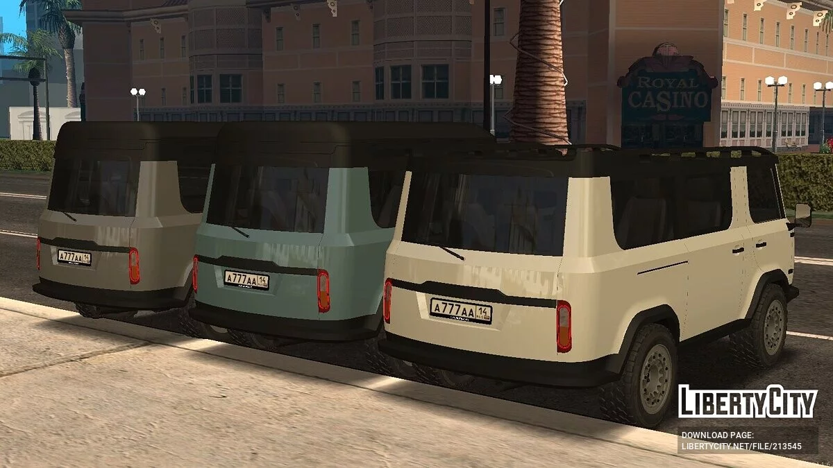 УАЗ 453 Буханка + CCD / GTA San Andreas