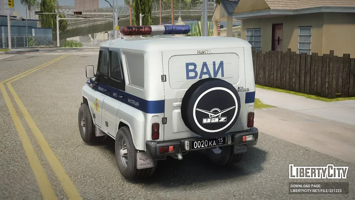 УАЗ 31519 в специальных версиях / GTA San Andreas