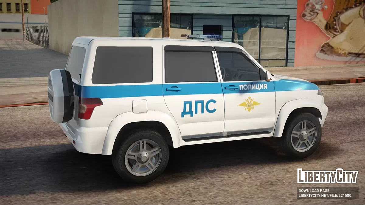 УАЗ Патриот ДПС / GTA San Andreas