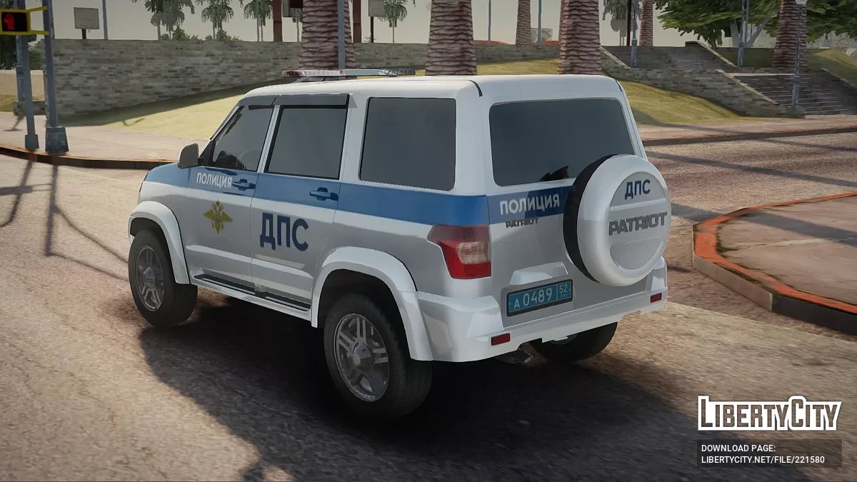 УАЗ Патриот ДПС / GTA San Andreas