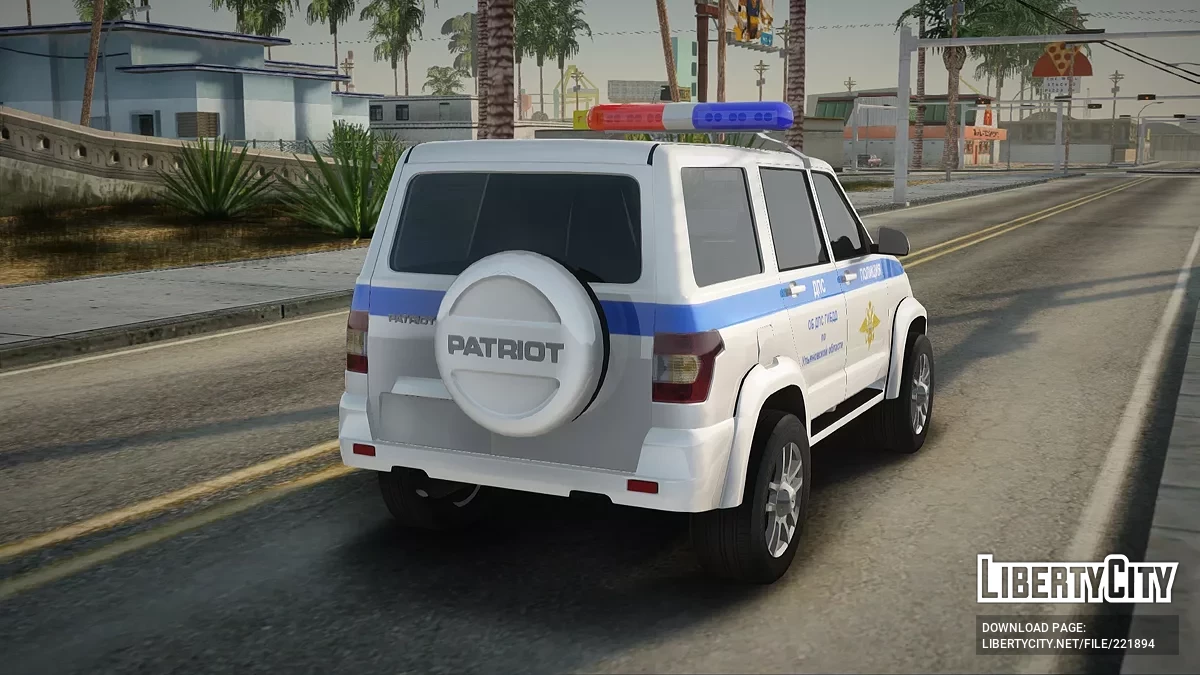 UAZ Patriot ГИБДД УМВД по Ульяновской области / GTA San Andreas