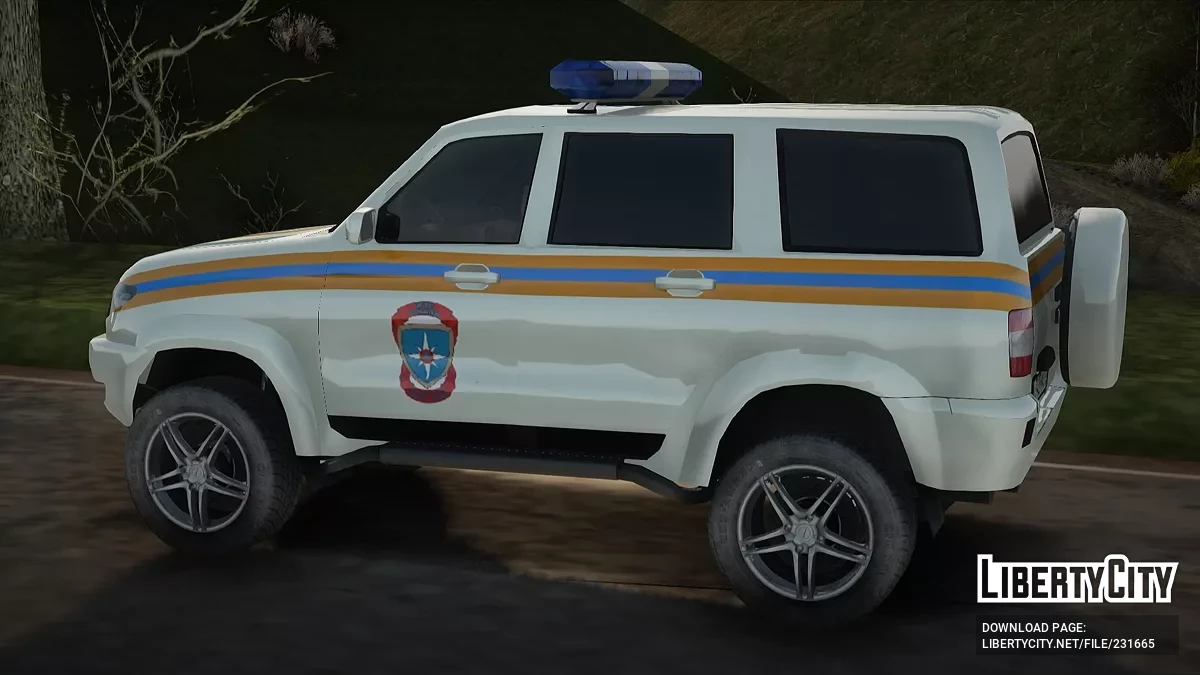 УАЗ Патриот МЧС / GTA San Andreas