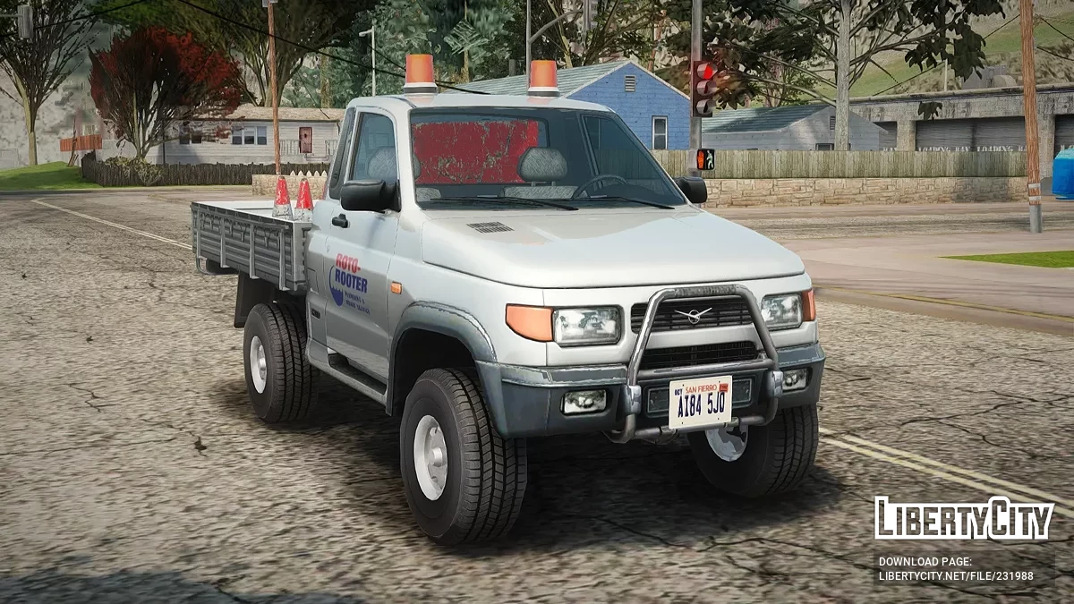 УАЗ 2360 Roto-Rooter / GTA San Andreas