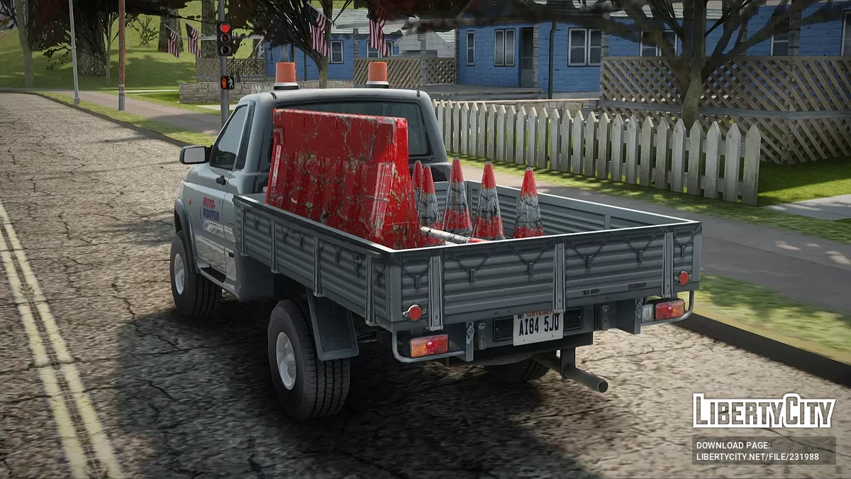 УАЗ 2360 Roto-Rooter / GTA San Andreas