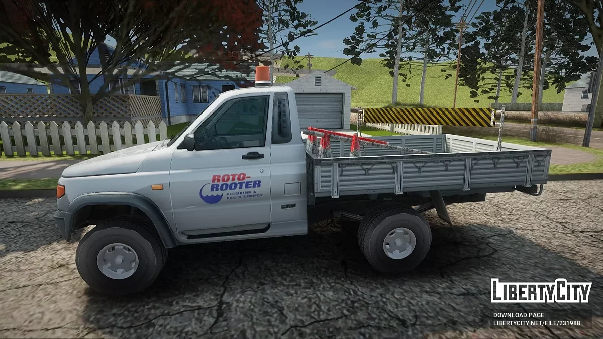 УАЗ 2360 Roto-Rooter / GTA San Andreas