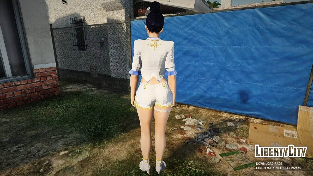 Ниотенгу - Белая Принцесса из DOAXVV / GTA San Andreas