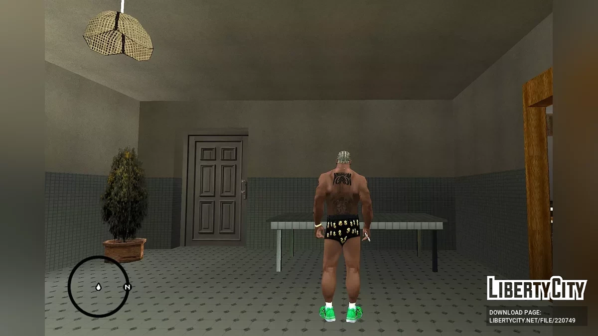 Чёрные трусы с долларами / GTA San Andreas