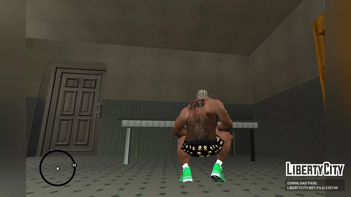 Чёрные трусы с долларами / GTA San Andreas