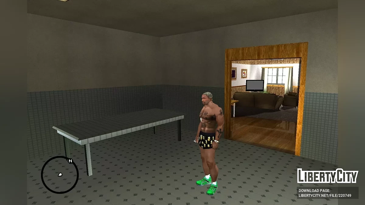 Чёрные трусы с долларами / GTA San Andreas