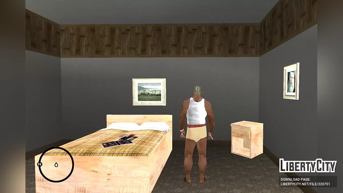 Трусы от GUCCI / GTA San Andreas