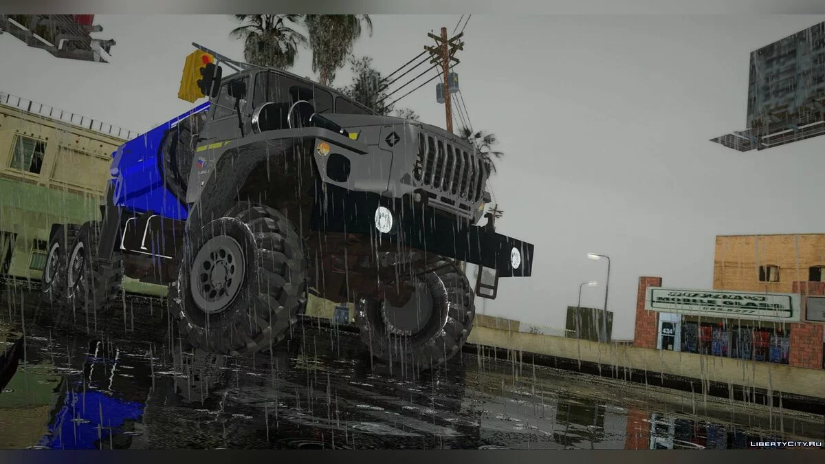 Урал 4320-1912-72 КМУ АНТ 22-2 / GTA San Andreas