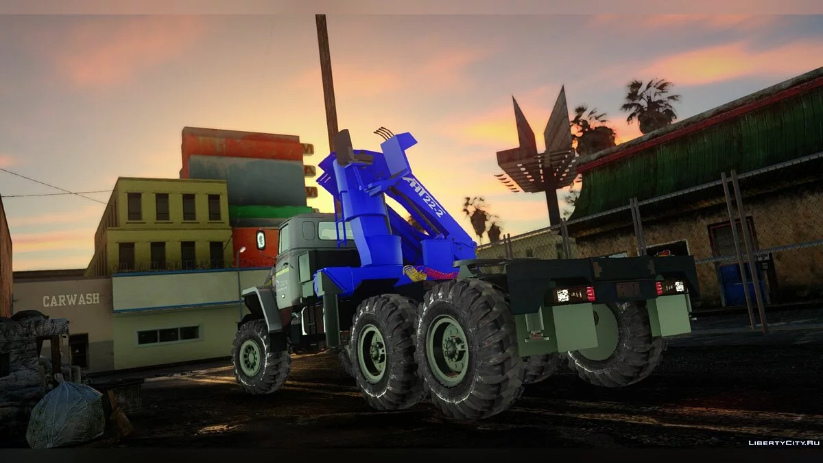 Урал 4320-1912-72 КМУ АНТ 22-2 / GTA San Andreas