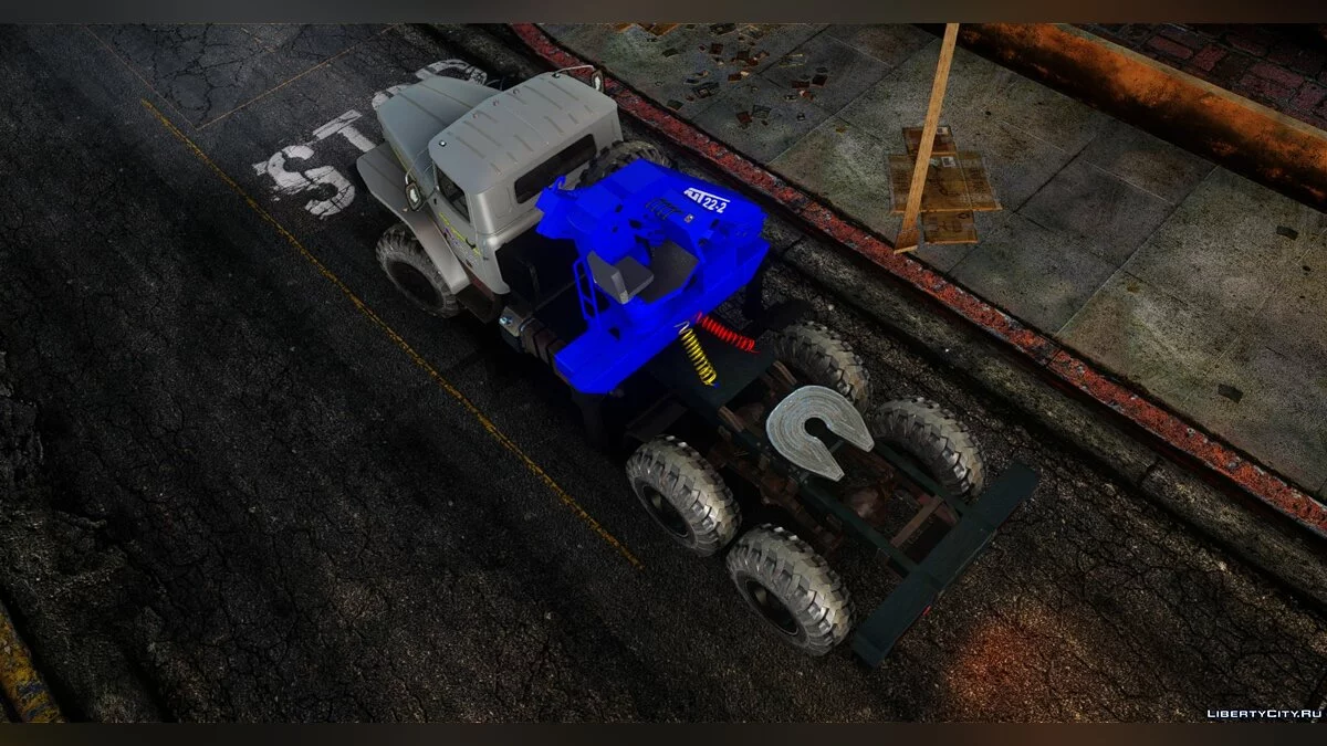 Урал 4320-1912-72 КМУ АНТ 22-2 / GTA San Andreas