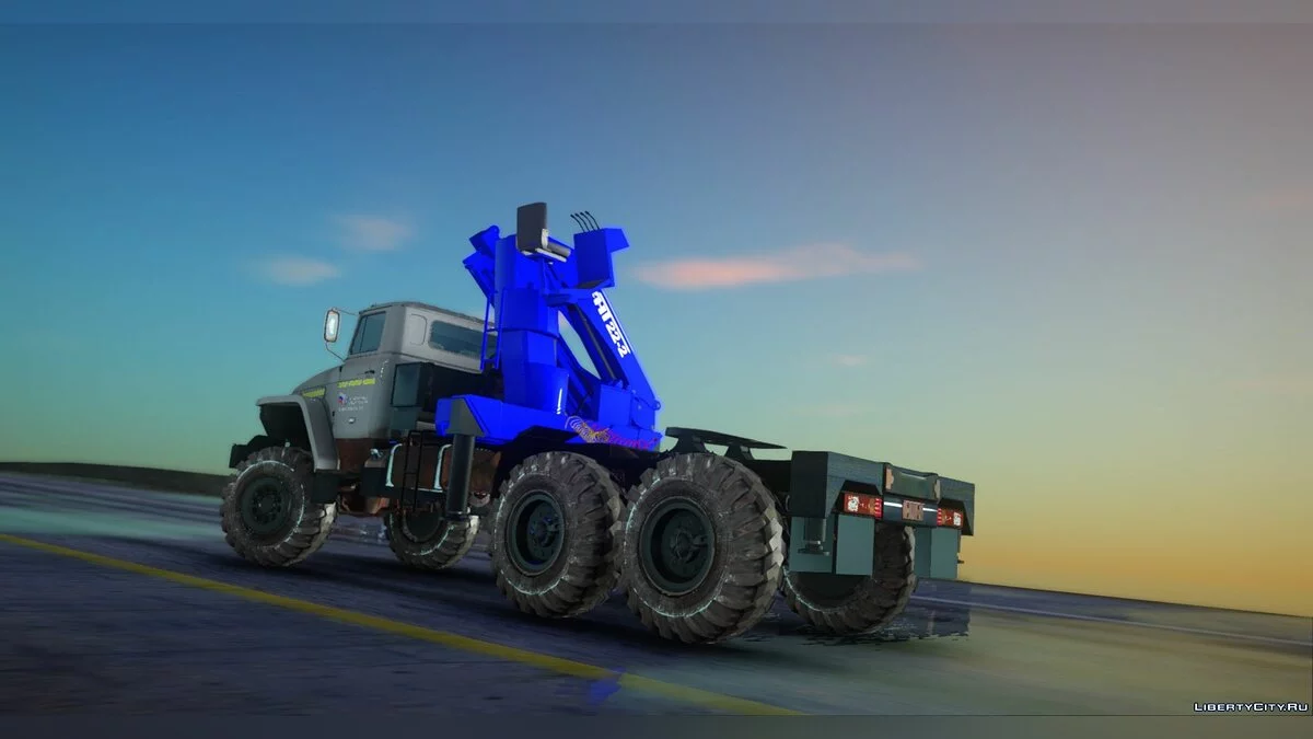 Урал 4320-1912-72 КМУ АНТ 22-2 / GTA San Andreas