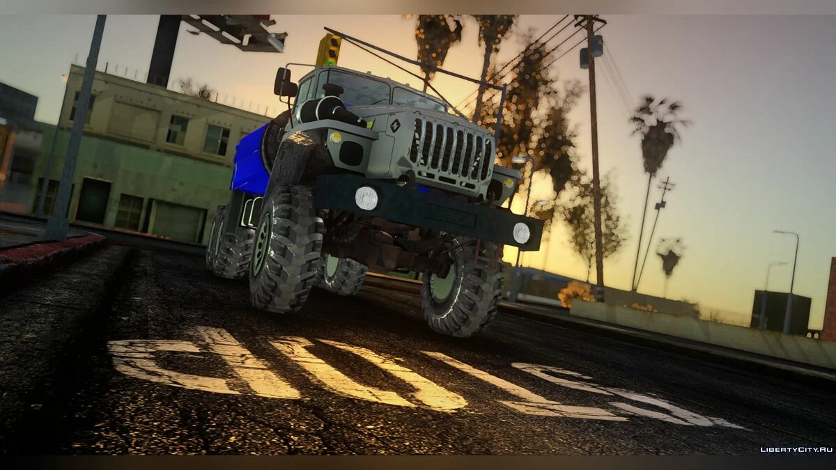 Урал 4320-1912-72 КМУ АНТ 22-2 / GTA San Andreas