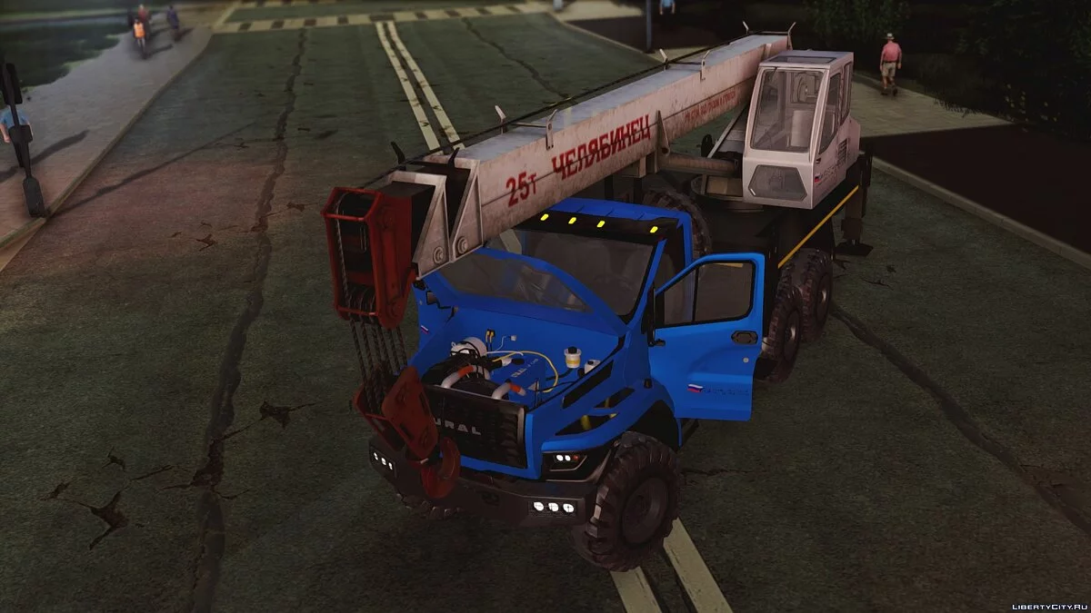Урал Next Автокран УЗСТ / GTA San Andreas
