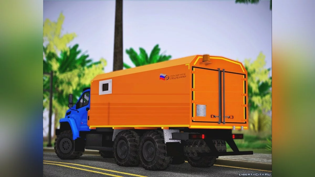 Урал NEXT для перевозки Взрывчатых Веществ  / GTA San Andreas