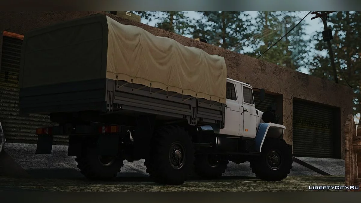 Урал 44202-0311-60Е5 Двойная кабина 4х4 / GTA San Andreas
