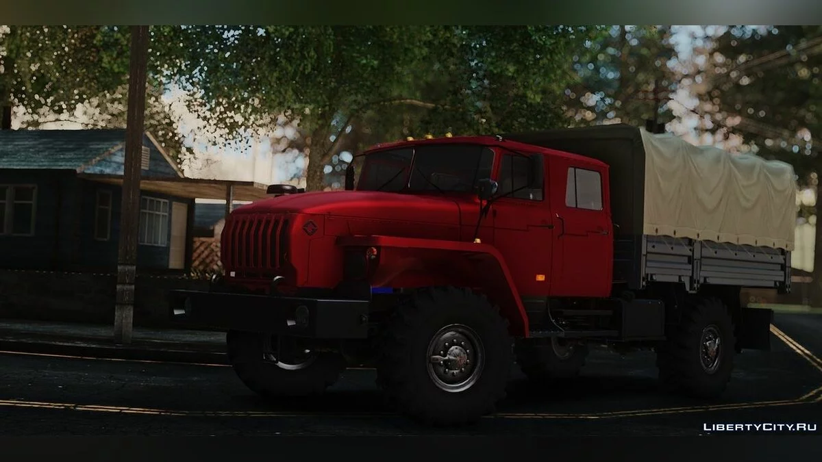 Урал 44202-0311-60Е5 Двойная кабина 4х4 / GTA San Andreas