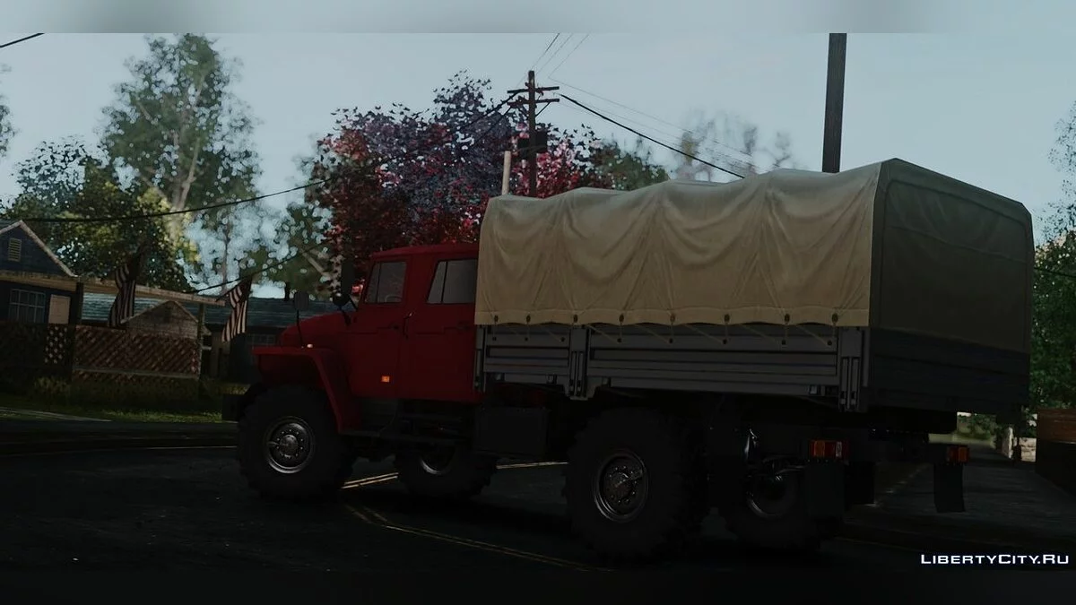 Урал 44202-0311-60Е5 Двойная кабина 4х4 / GTA San Andreas