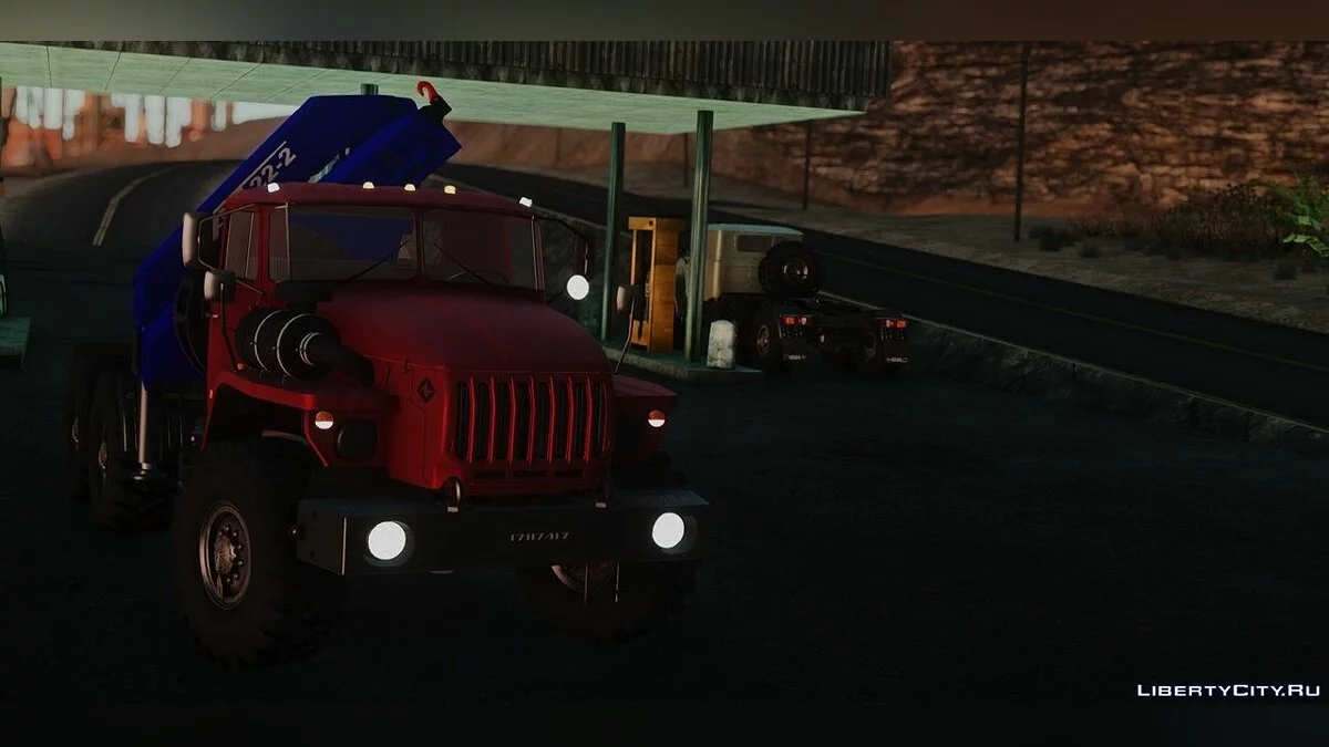 Урал 44202-0311-60Е5 КМУ АНТ 22-2 / GTA San Andreas