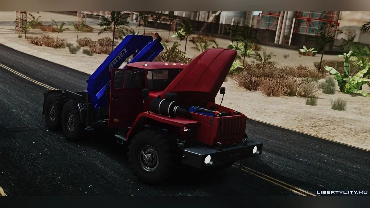 Урал 44202-0311-60Е5 КМУ АНТ 22-2 / GTA San Andreas