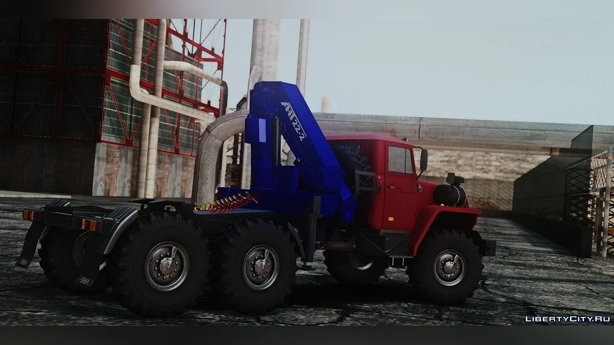Урал 44202-0311-60Е5 КМУ АНТ 22-2 / GTA San Andreas