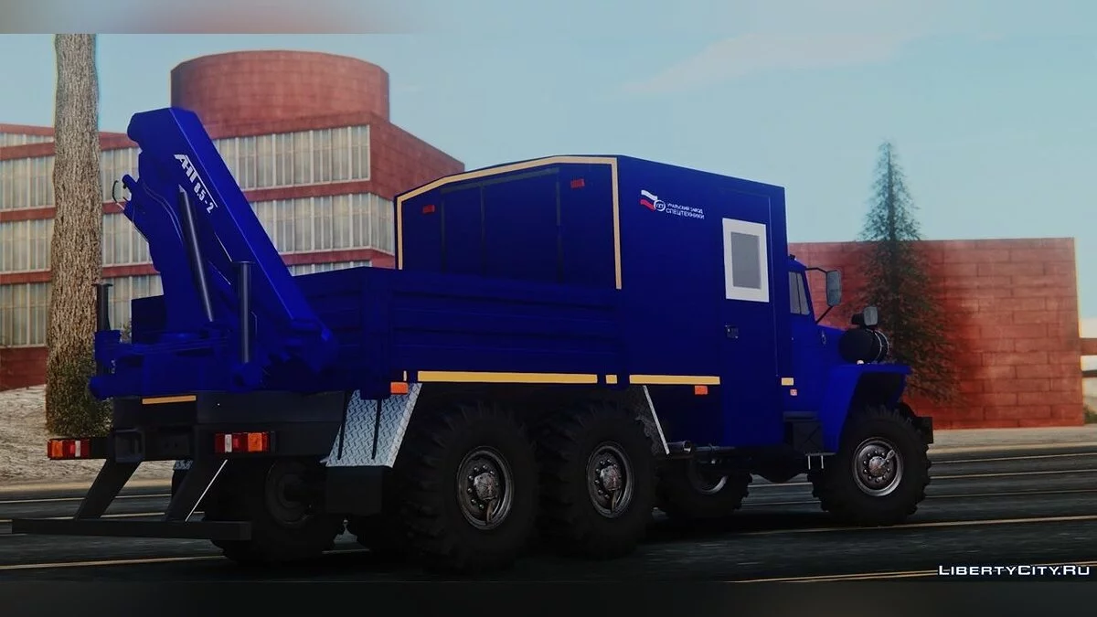 Урал 44202-0311-60Е5 Мастерская / GTA San Andreas