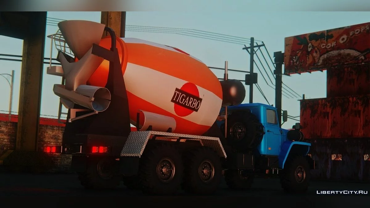 Урал 44202-0311-60Е5 Миксер / GTA San Andreas