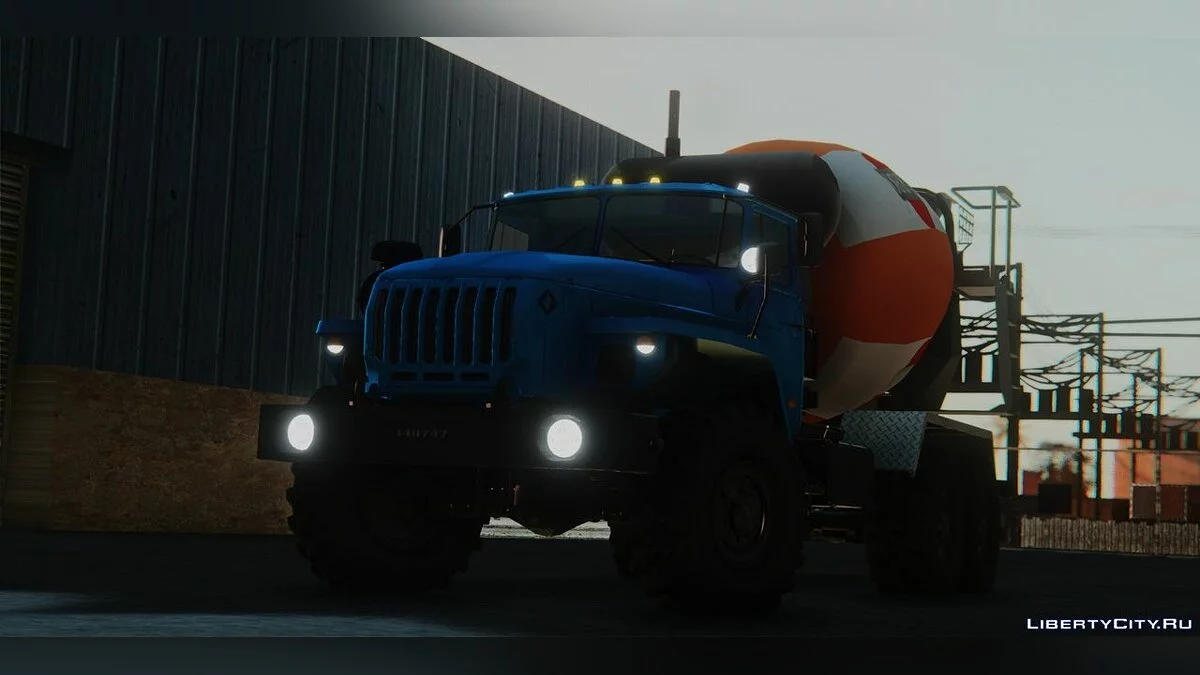 Урал 44202-0311-60Е5 Миксер / GTA San Andreas