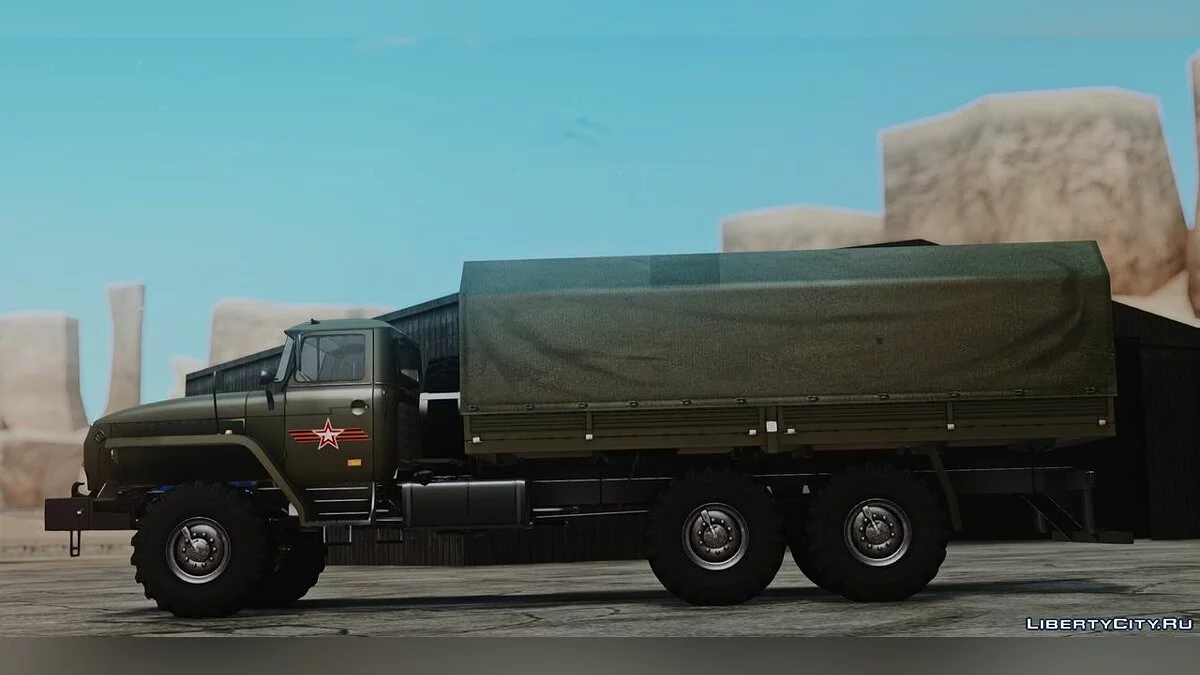 Урал 44202-0311-60Е5 Военный / GTA San Andreas