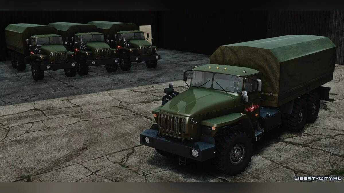 Урал 44202-0311-60Е5 Военный / GTA San Andreas