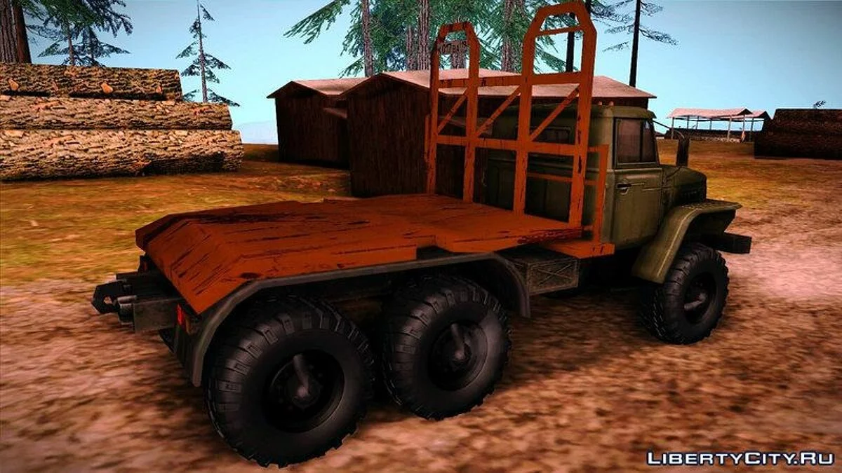 Урал 4420 Timber Carrying Vessel / GTA San Andreas