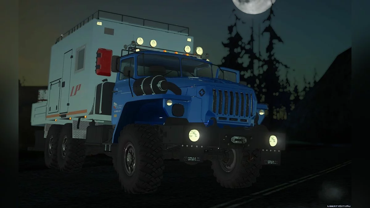 Урал 44202-0311-60Е5 Передвижная мастерская / GTA San Andreas