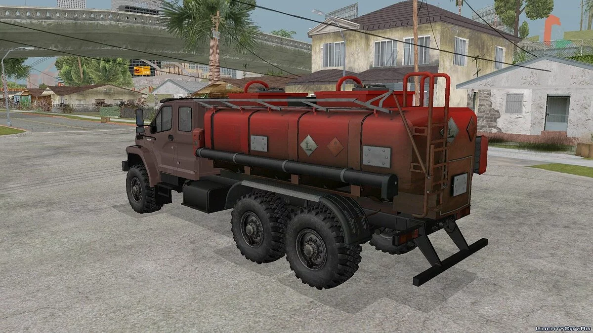 Урал NEXT NEO Бензовоз / GTA San Andreas