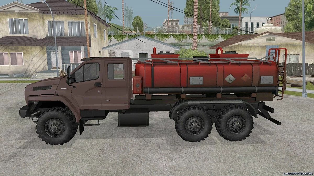 Урал NEXT NEO Бензовоз / GTA San Andreas