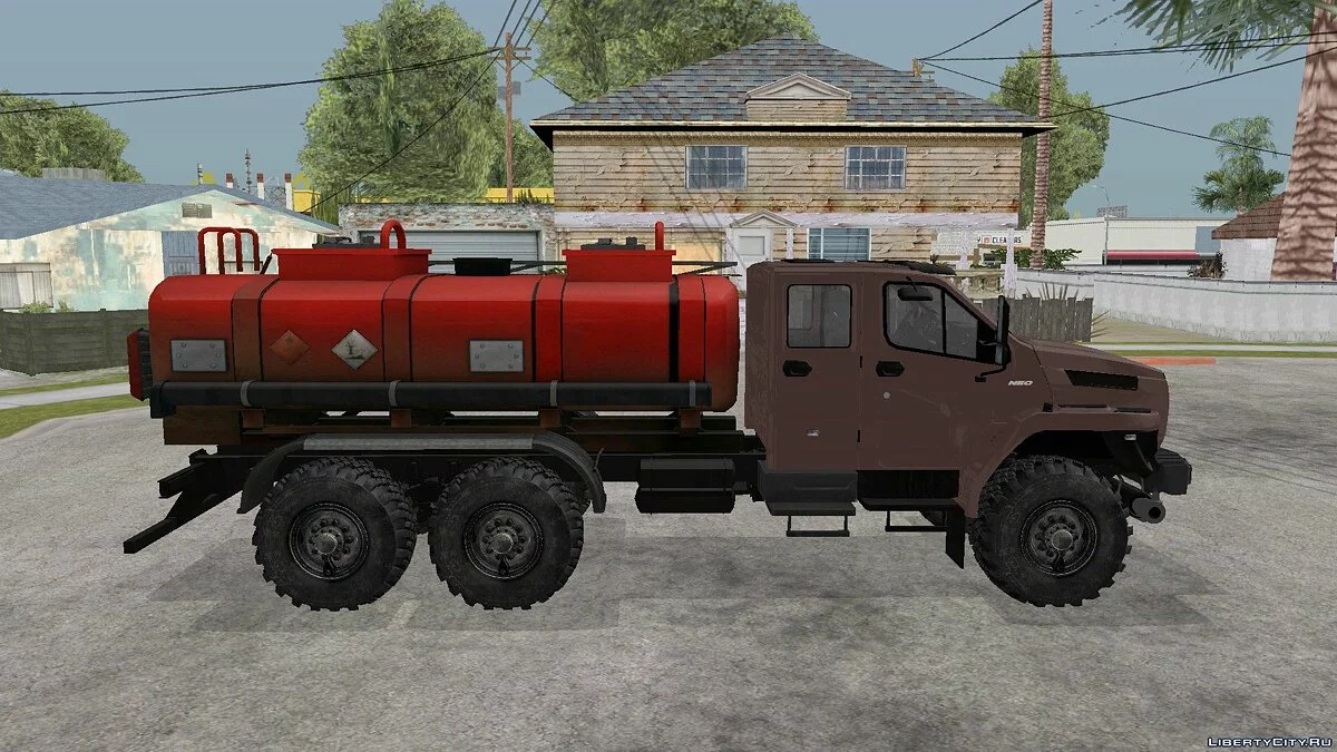 Урал NEXT NEO Бензовоз / GTA San Andreas